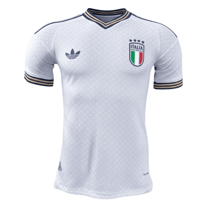 Men's Italy World Cup 2026 Player Version Away Soccer Jersey - Slim Fit