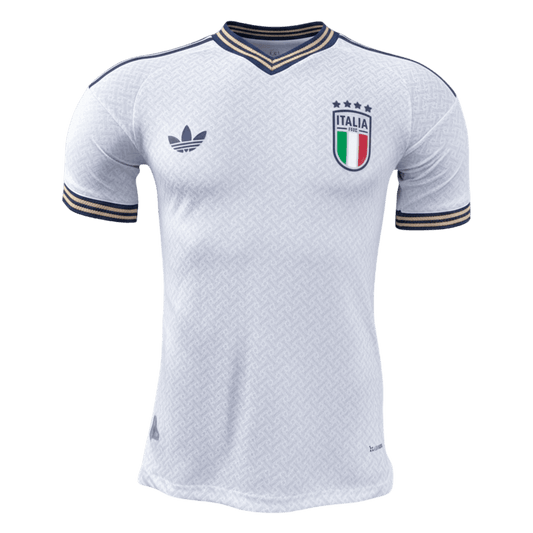 Men's Italy World Cup 2026 Player Version Away Soccer Jersey - Slim Fit