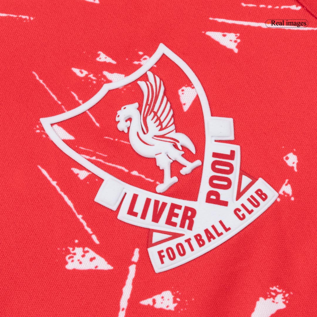 Retro Men's Liverpool 1989/91 Home Soccer Jersey
