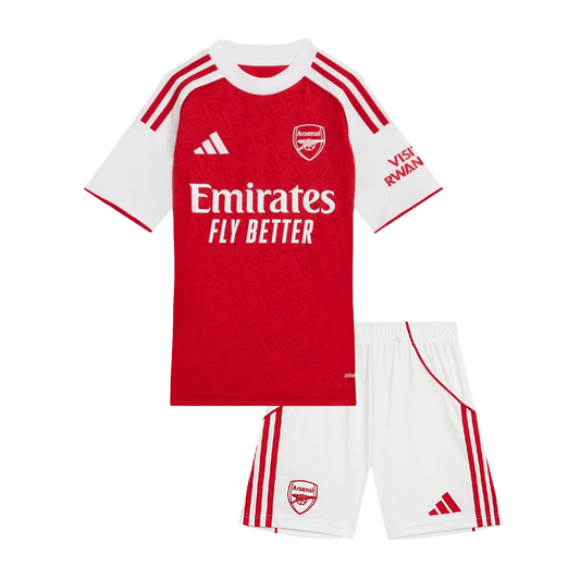 Kid's Arsenal 2025/26 Home Soccer Jersey Kit