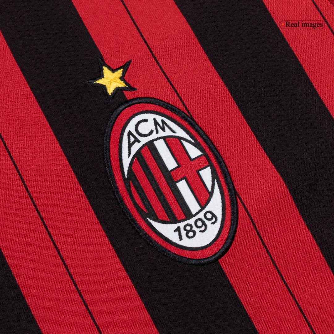 Retro Men's AC Milan 2013/14 Home Soccer Jersey