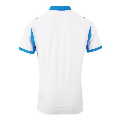 Men's Marseille 2025/26 Player Version Home Soccer Jersey - Slim Fit