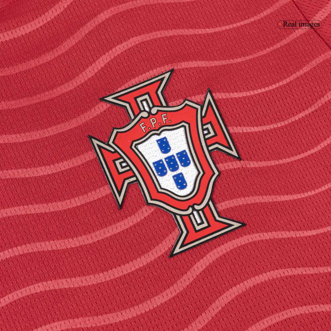 Men's Portugal World Cup 2026 Home Long Sleeve Soccer Jersey