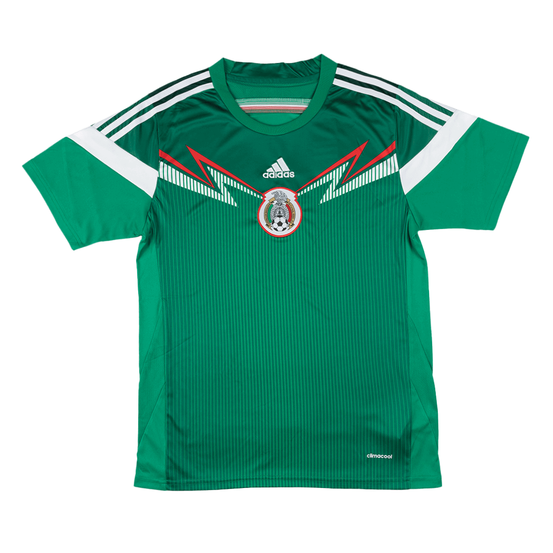 Retro Men's Mexico 2014 Home Soccer Jersey