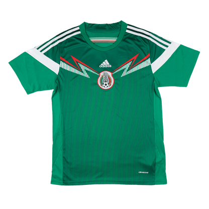 Retro Men's Mexico 2014 Home Soccer Jersey