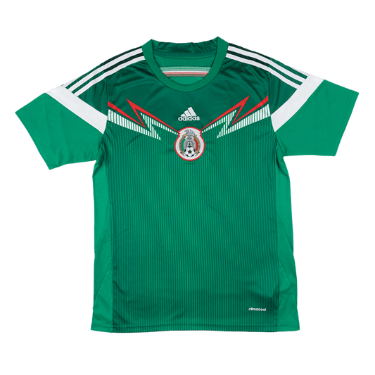 Retro Men's Mexico 2014 Home Soccer Jersey