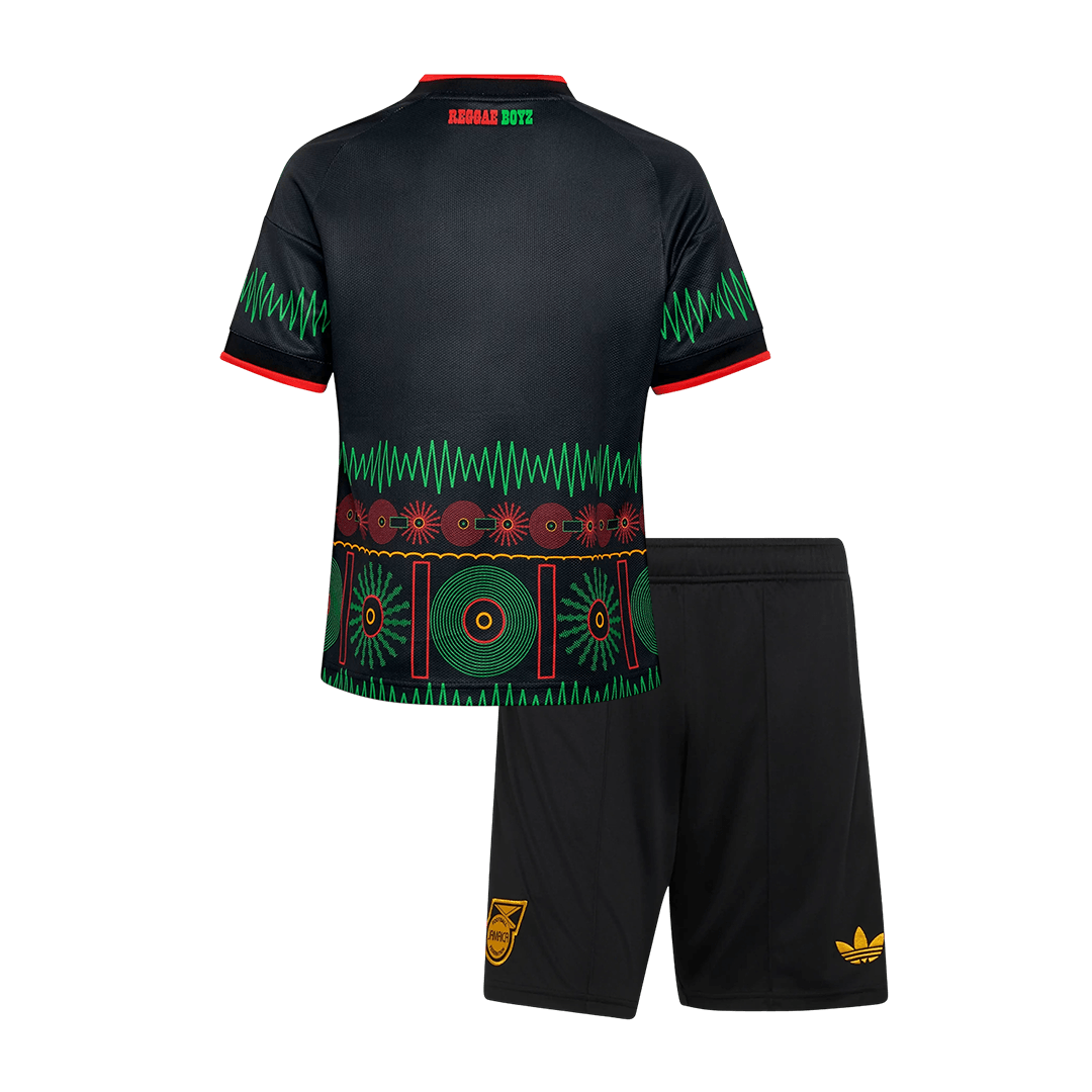 Kid's Jamaica World Cup 2026 Away Soccer Jersey Kit