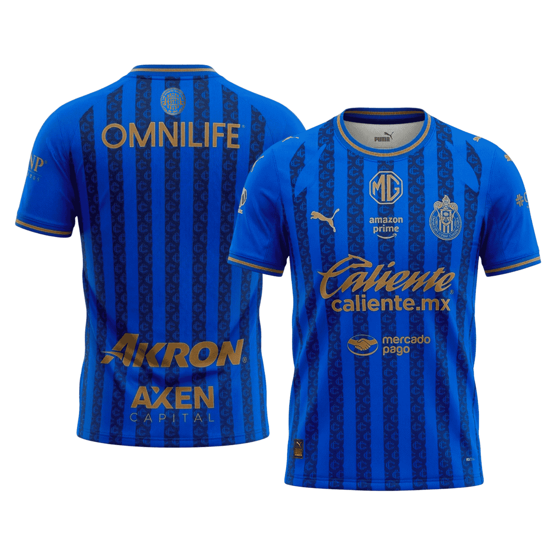 Men's Chivas 2025/26 Player Version Third Away Soccer Jersey - Slim Fit