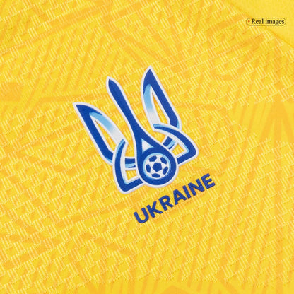 Men's Ukraine World Cup 2026 Player Version Home Soccer Jersey - Slim Fit