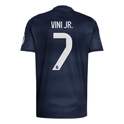 VINI JR. #7 Men's Real Madrid 2025/26 Away Soccer Jersey [PREMIUM]