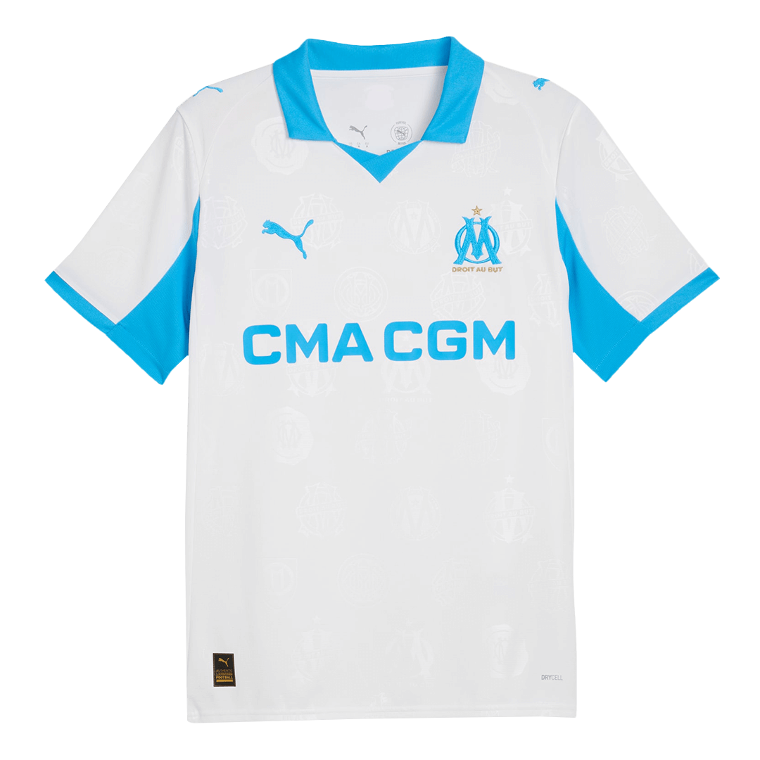 RABIOT #25 Men's Marseille 2025/26 Home Soccer Jersey