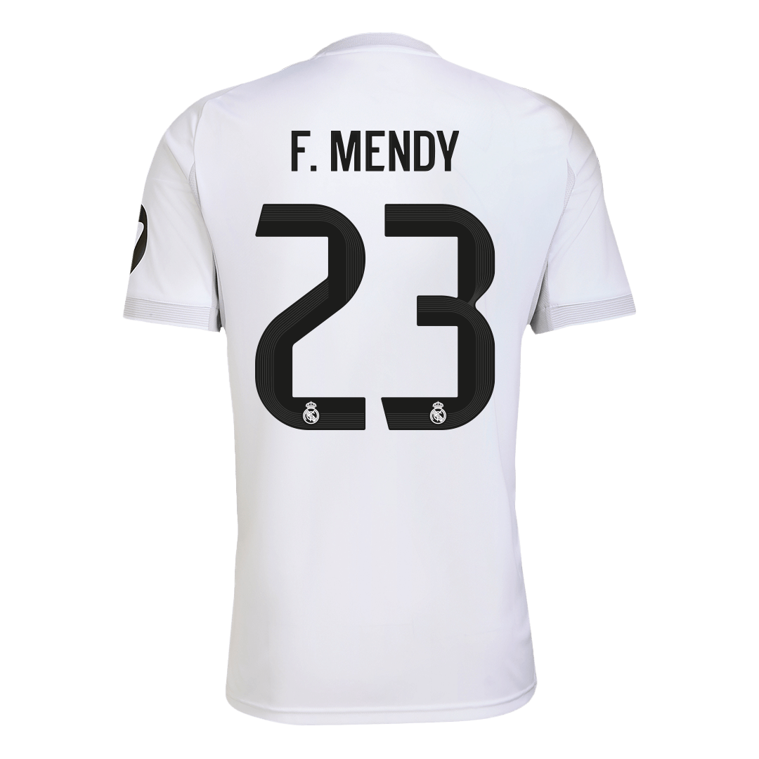 F.MENDY #23 Men's Real Madrid 2025/26 Home Soccer Jersey [PREMIUM]