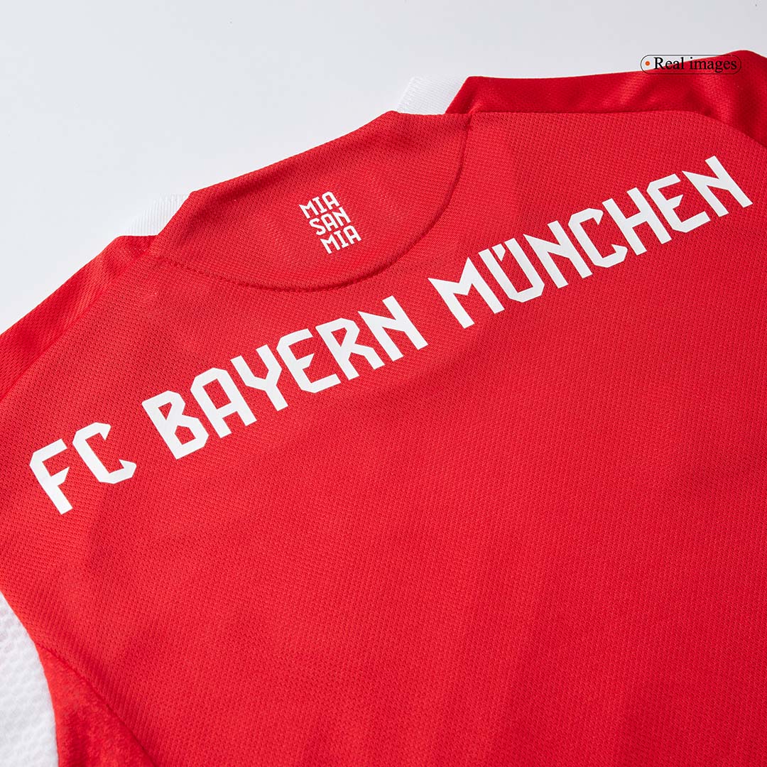 Men's Bayern Munich 2025/26 Player Version Home Soccer Jersey - Slim Fit
