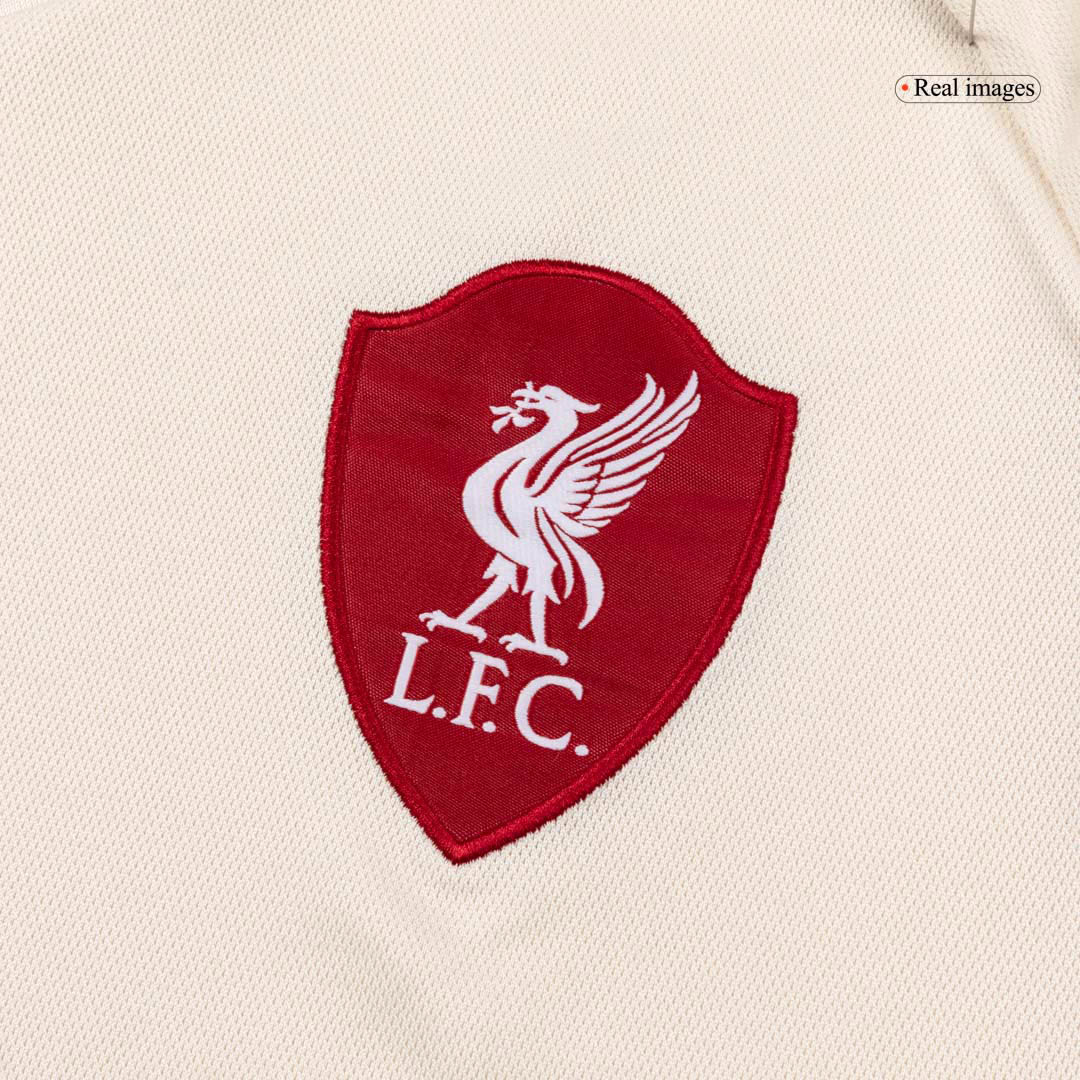 Men's Liverpool 2025/26 Away Long Sleeve Soccer Jersey