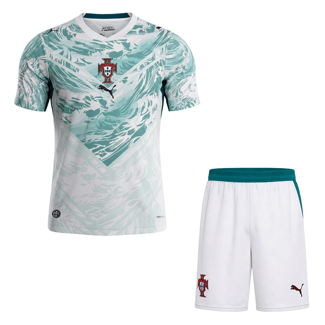 Men's Portugal World Cup 2026 Away Soccer Jersey Kit