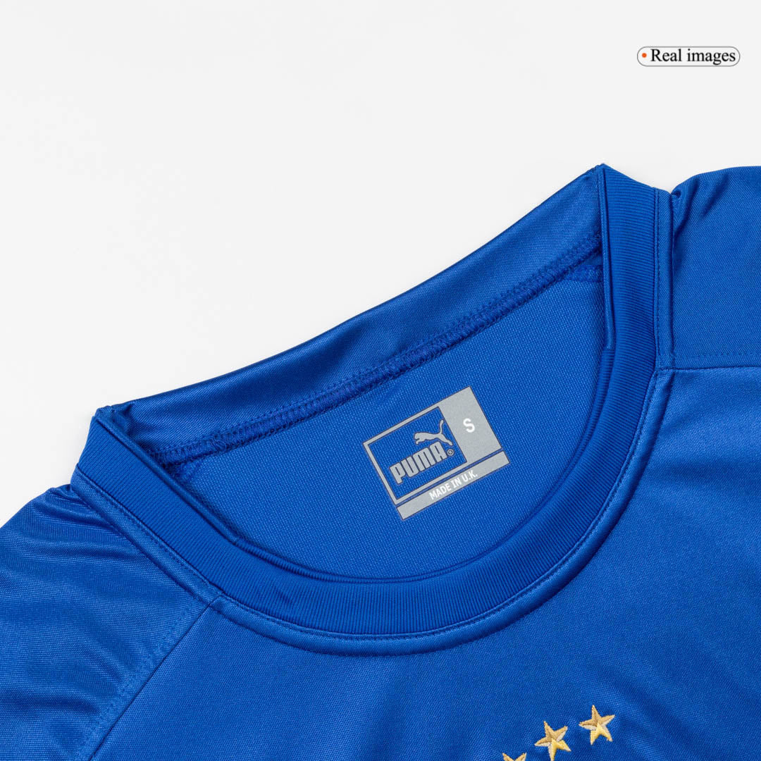 Retro Men's Italy 2004 Home Soccer Jersey
