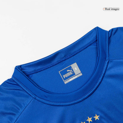 Retro Men's Italy 2004 Home Soccer Jersey