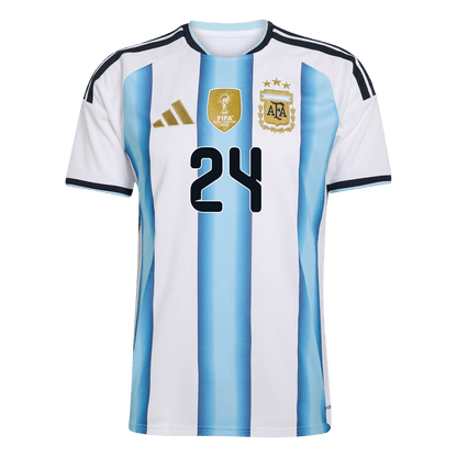 E. FERNÁNDEZ #24 Men's Argentina World Cup 2026 Home Soccer Jersey [PREMIUM]