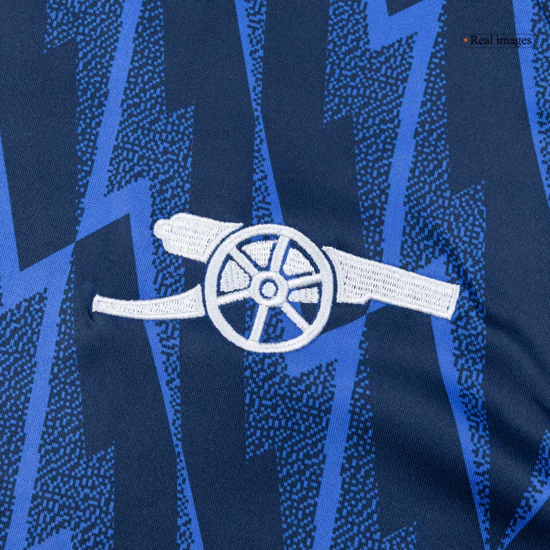 Men's Arsenal 2025/26 Away Long Sleeve Soccer Jersey