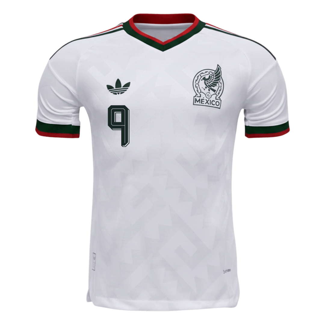RAÚL #9 Men's Mexico World Cup 2026 Player Version Away Soccer Jersey - Slim Fit