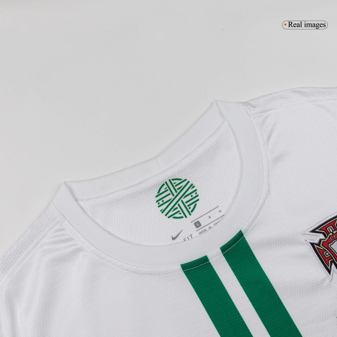 Retro Men's Portugal 2012 Away Long Sleeve Soccer Jersey