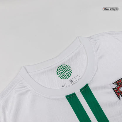Retro Men's Portugal 2012 Away Long Sleeve Soccer Jersey