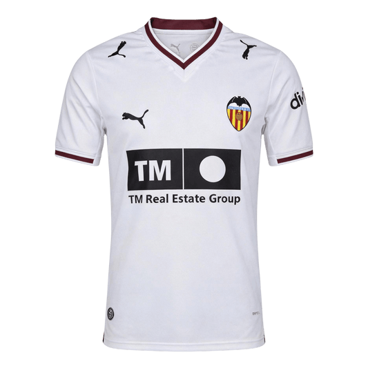 Men's Valencia 2026/27 Home Soccer Jersey