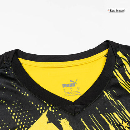 Men's Borussia Dortmund 2025/26 Player Version Home Soccer Jersey - Slim Fit