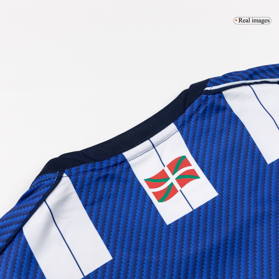 Men's Real Sociedad 2025/26 Home Soccer Jersey