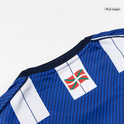 Men's Real Sociedad 2025/26 Home Soccer Jersey