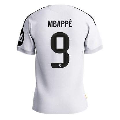MBAPPÉ #9 Men's Real Madrid 2025/26 Player Version Home Soccer Jersey - Slim Fit [PREMIUM]