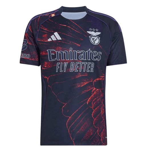 Men's Benfica 2025/26 Fourth Away Soccer Jersey