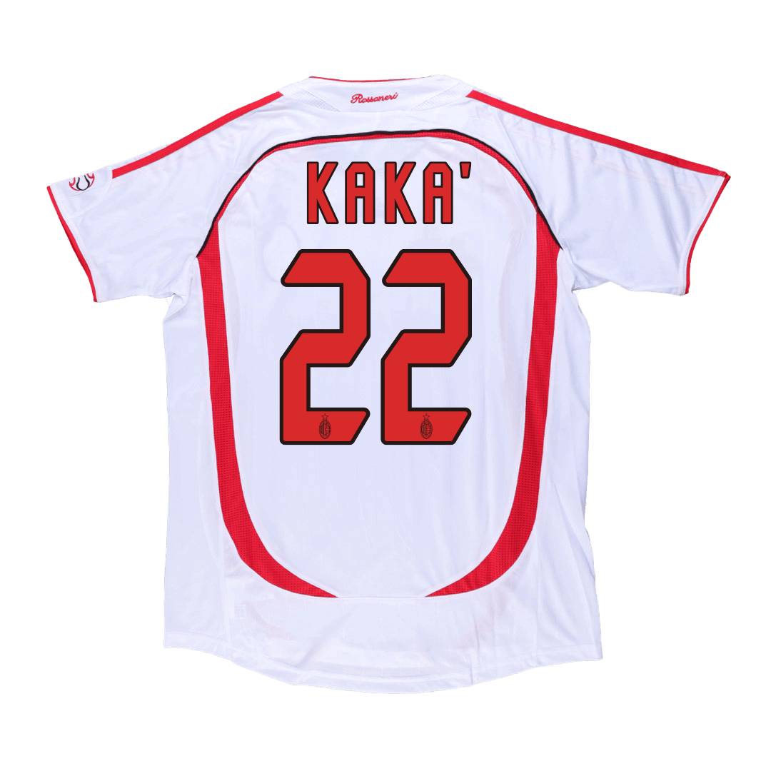 Retro KAKA' #22 Men's AC Milan UCL 2006/07 Away Soccer Jersey