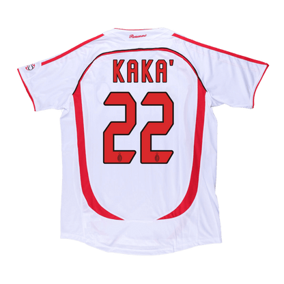 Retro KAKA' #22 Men's AC Milan UCL 2006/07 Away Soccer Jersey