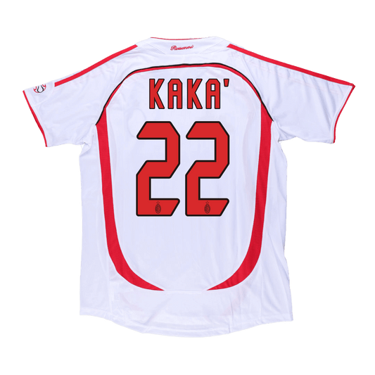 Retro KAKA' #22 Men's AC Milan UCL 2006/07 Away Soccer Jersey