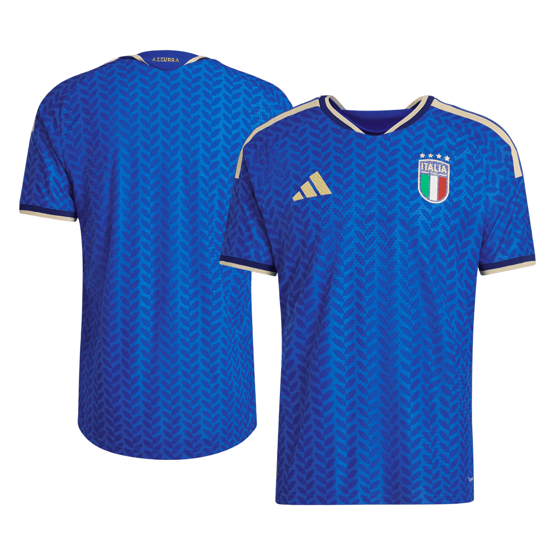 Men's Italy World Cup 2026 Player Version Home Soccer Jersey - Slim Fit