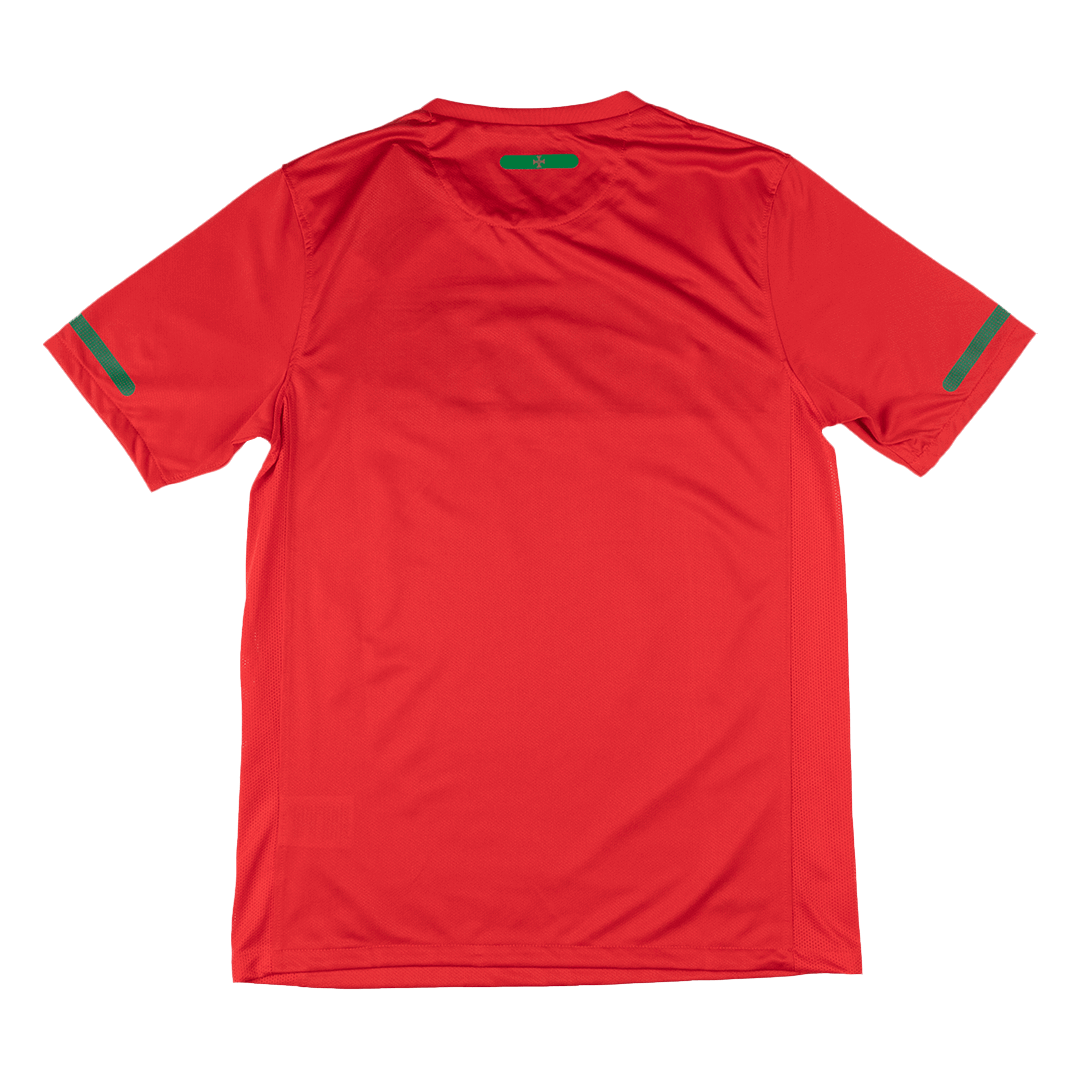 Retro Men's Portugal 2010 Home Soccer Jersey