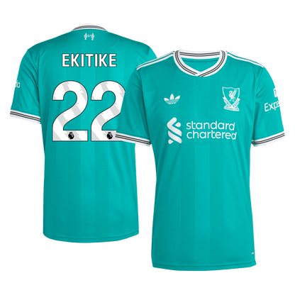 EKITIKE #22 Men's Liverpool 2025/26 Third Away Soccer Jersey