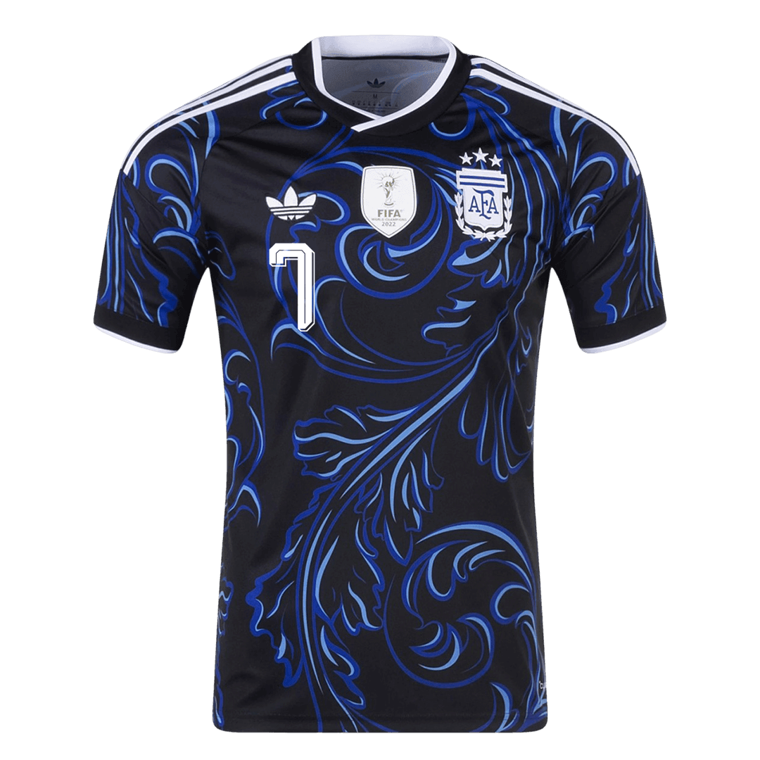 DE PAUL #7 Men's Argentina World Cup 2026 Away Soccer Jersey
