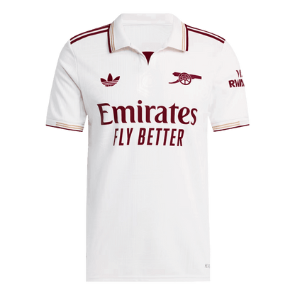Men's Arsenal 2025/26 Player Version Third Away Soccer Jersey - Slim Fit