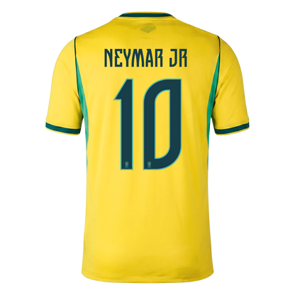 NEYMAR JR #10 Men's Brazil World Cup 2026 Home Soccer Jersey [PREMIUM]