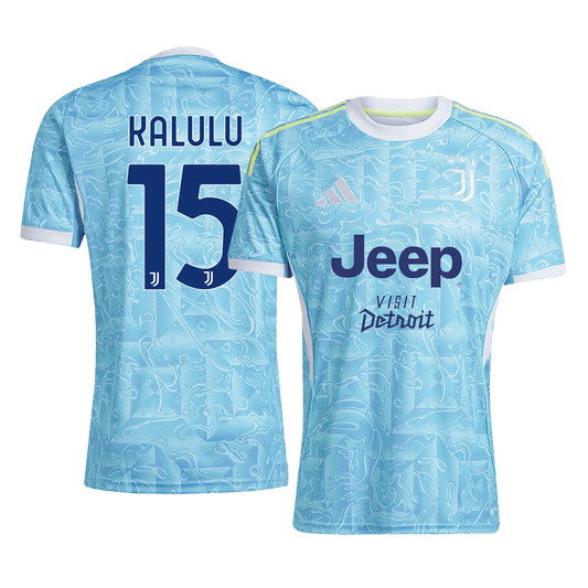 KALULU #15 Men's Juventus 2025/26 Away Soccer Jersey