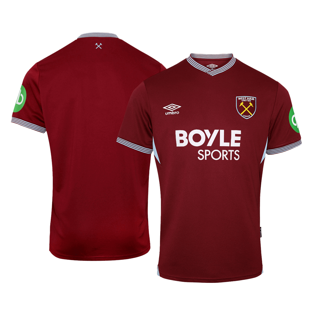 Men's West Ham United 2025/26 Home Soccer Jersey