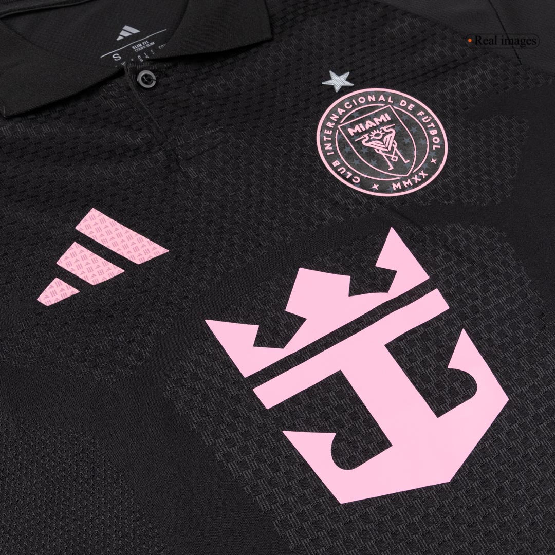 Men's Inter Miami CF 2026 Player Version Away Soccer Jersey - Slim Fit