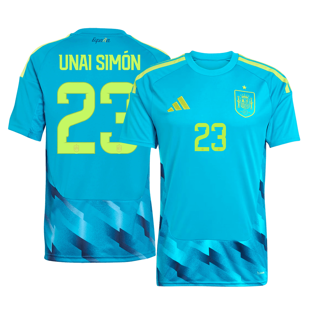 UNAI SIMÓN #23 Men's Spain World Cup 2026 Soccer Jersey