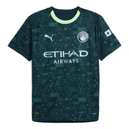 Men's Manchester City 2025/26 Fourth Away Soccer Jersey