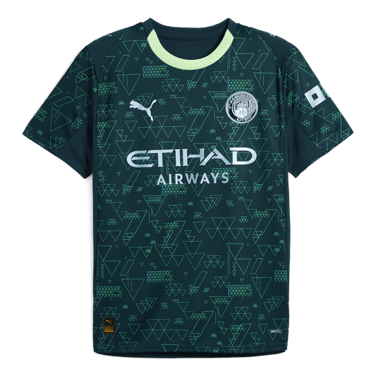 Men's Manchester City 2025/26 Fourth Away Soccer Jersey