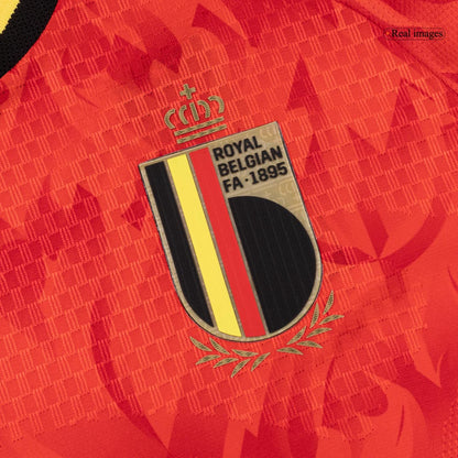 LUKAKU #9 Men's Belgium World Cup 2026 Player Version Home Soccer Jersey - Slim Fit