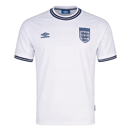 Retro Men's England 2000 Home Soccer Jersey