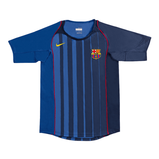 Retro Men's Barcelona 2004/05 Away Soccer Jersey